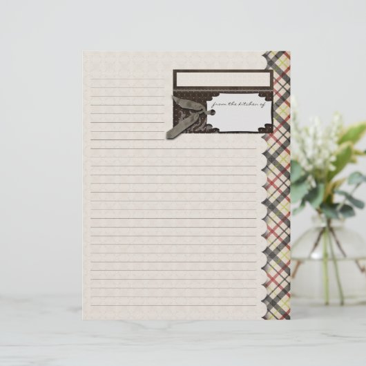 伝統レシピシート (スタンド正面)