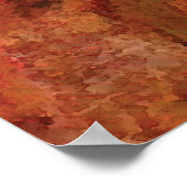 伝統先住民アメリ絵画カの ポスター (角)