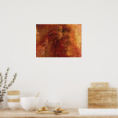 伝統先住民アメリ絵画カの ポスター (キッチン)