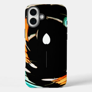 伝統再考 アフリカ伝統モチーフモ iPhone 16 PLUSケース