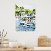 「伝統博物館」プリント ポスター (キッチン)