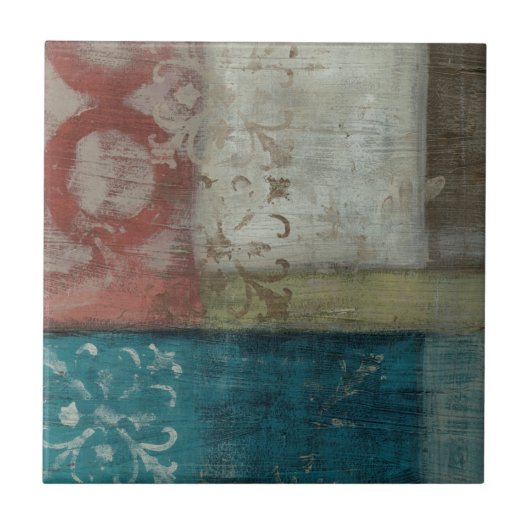 伝統抽象芸術I タイル (正面)