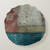 伝統抽象芸術I ラウンドクッション (裏面)