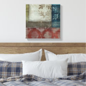 伝統抽象芸術II キャンバスプリント (インサイチュ (寝室))