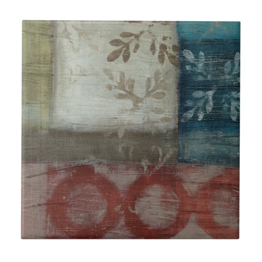 伝統抽象芸術II タイル (正面)