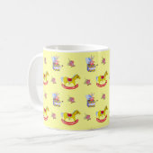 伝統的おもちゃ/原色 コーヒーマグカップ (正面左)