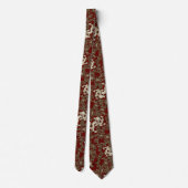 伝統的で日本のなパターンメンズタイ ネクタイ (裏面)