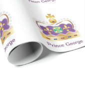 伝統的で王室のな王冠 ラッピングペーパー (ロールコーナー)