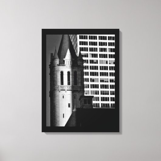 伝統的とモダン キャンバスプリント (正面)