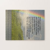 伝統的なアイルランドの天恵のジグソーパズル ジグソーパズル (横)