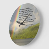 伝統的なアイルランドの天恵の柱時計 ラージ壁時計 (傾斜)