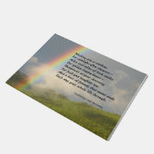 伝統的なアイルランドの天恵の玄関マット ドアマット (アングル)