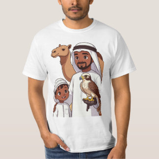 伝統的なアラブの鷹狩り Tシャツ