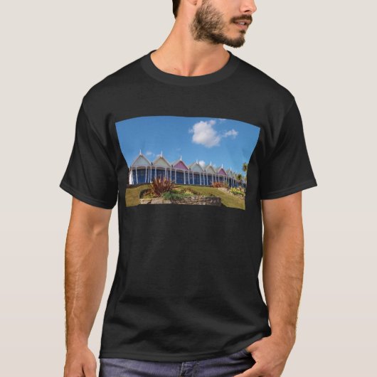 伝統的なイギリスのビーチハット Tシャツ (正面)