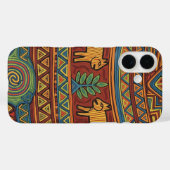 伝統的なイゴロット芸術デザイン Case-Mate iPhoneケース (裏面 (横))