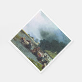 伝統的なウクライナの結婚式 (ウクライナ) (結婚) スタンダードランチョンナプキン (角)