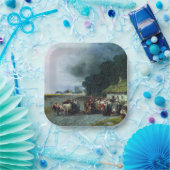 伝統的なウクライナの結婚式 (ウクライナ) (結婚) ペーパープレート (パーティー)