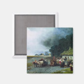 伝統的なウクライナの結婚式（ウクライナ）（結婚） マグネット (正面/裏面)