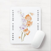 伝統的なオリエンタル水墨画の花の絵画C マウスパッド (マウス)