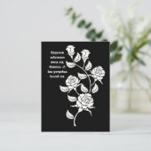 伝統的なカトリックのラテン語レクイエム 大人向け塗り絵 ポストカード (スタンド正面)