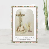 伝統的なカトリックの信仰宣言 RCIA カード (正面)