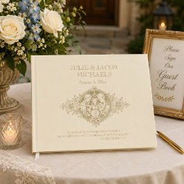 伝統的なカトリックの結婚式 聖家族 ゲストブック