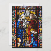 伝統的なカトリック式ウェディング ブライダル招待状 招待状 (正面)