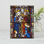 伝統的なカトリック式ウェディング ブライダル招待状 招待状 (スタンド正面)