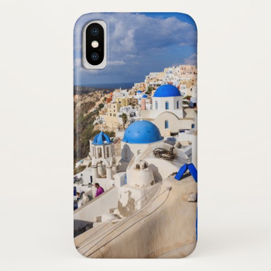 伝統的なギリシャの家々 Case-Mate iPhoneケース (裏面)