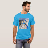 伝統的なギリシャの家々 Tシャツ (正面フル)