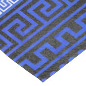 伝統的なギリシャの雷文パターン テーブルクロス (アングル)