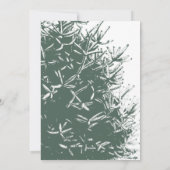 伝統的なクリスマスと新年のホリデーカード シーズンカード (裏面)