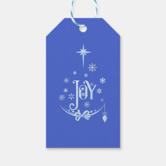 伝統的なクリスマスの心からの喜びの気持ち ギフトタグ