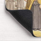 伝統的なコスチューム、新星のCacicheのインディアン マウスパッド (コーナー)