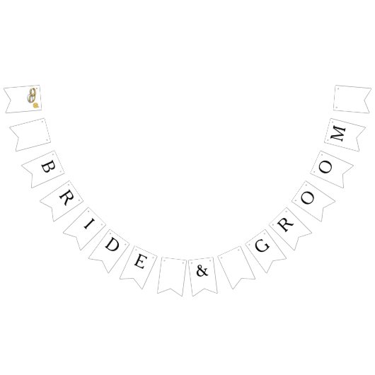 伝統的なスコットランドおよびケルト族の結婚指輪のテーマ バンティングフラッグ (全)