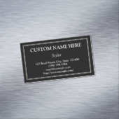 伝統的なスタイリストの磁気名刺 マグネット名刺 (インサイチュ)