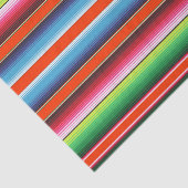 伝統的なスペイン人のSerapeのフェスタのメキシコ人毛布 薄葉紙 (詳細)