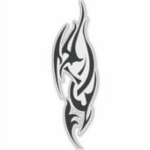 伝統的なタトゥーアートに着想を得たデザイン シール (正面)