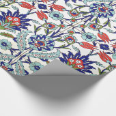 伝統的なトルコのタイル ラッピングペーパー (角)