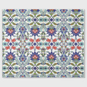 伝統的なトルコのタイル ラッピングペーパー (フラット)