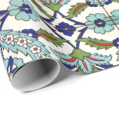 伝統的なトルコのタイル ラッピングペーパー (ロールコーナー)