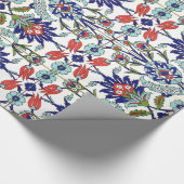 伝統的なトルコのタイル ラッピングペーパー (角)