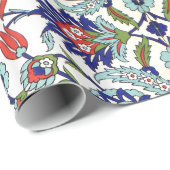 伝統的なトルコのタイル ラッピングペーパー (ロールコーナー)