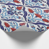 伝統的なトルコのタイル ラッピングペーパー (角)