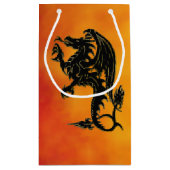 伝統的なドラゴン スモールペーパーバッグ (裏面)