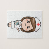 伝統的なナース ジグソーパズル (横)