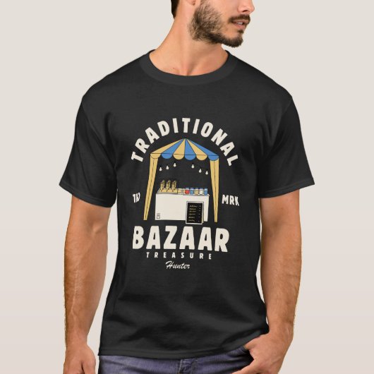 伝統的なバザール Tシャツ (正面)