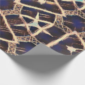 伝統的なパターン ラッピングペーパー (角)