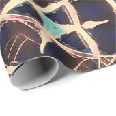 伝統的なパターン ラッピングペーパー (ロールコーナー)