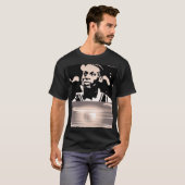 伝統的なプレーヤーのシルエット Tシャツ (正面フル)